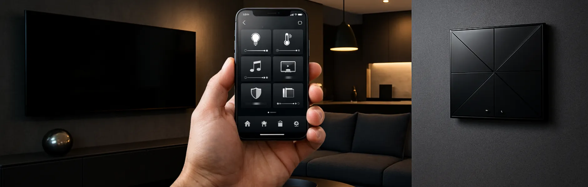 Locuință modernă cu instalație electrică și sistem smart home realizate de CF Electric, Sibiu